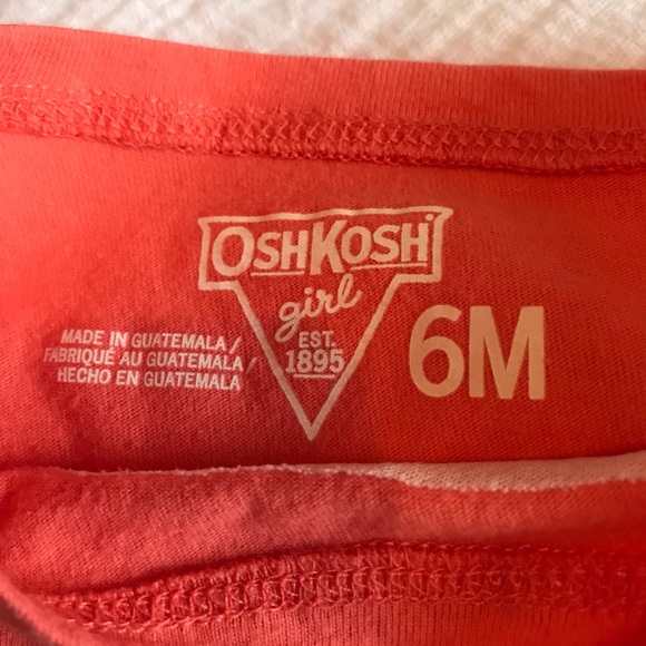 OshKosh B’Gosh Girl shirts 6M Star & Daisy 2 pack! - Picture 5 of 6